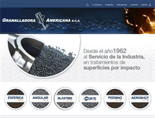 Tablet Screenshot of granalladora.com